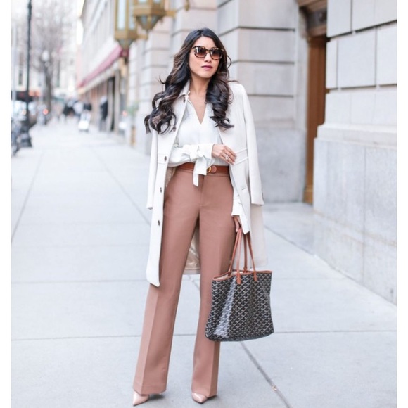 Trina Turk Pants - Trina Turk Trousers Pants Champagne Beige 2